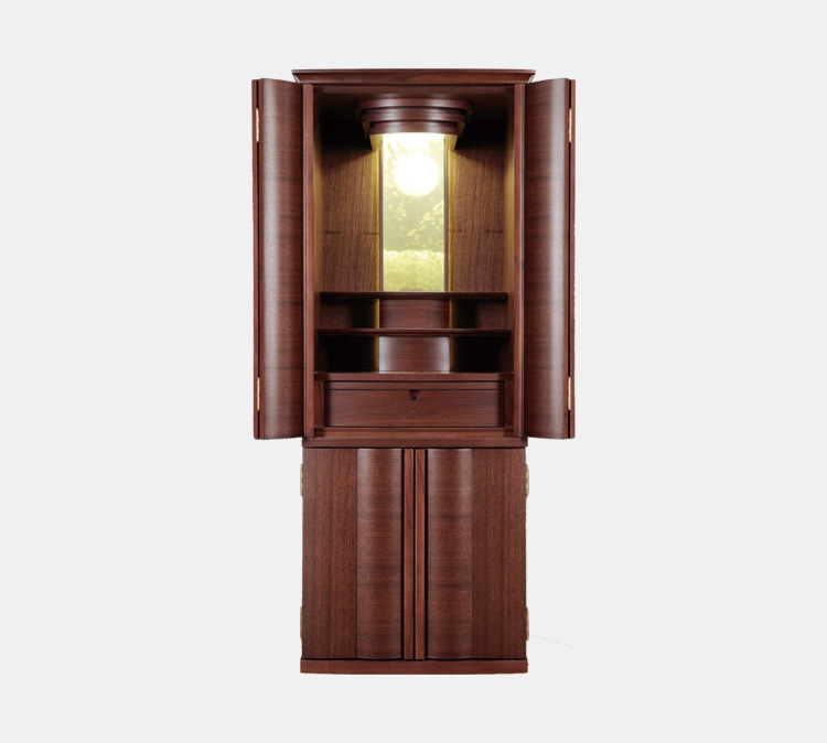 モダン仏壇 月見桜