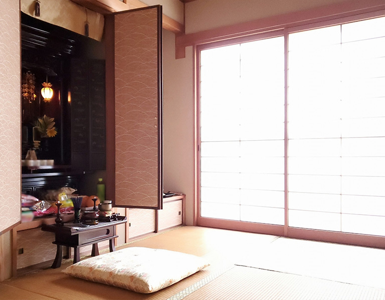 お仏壇の大きさに注意しましょう