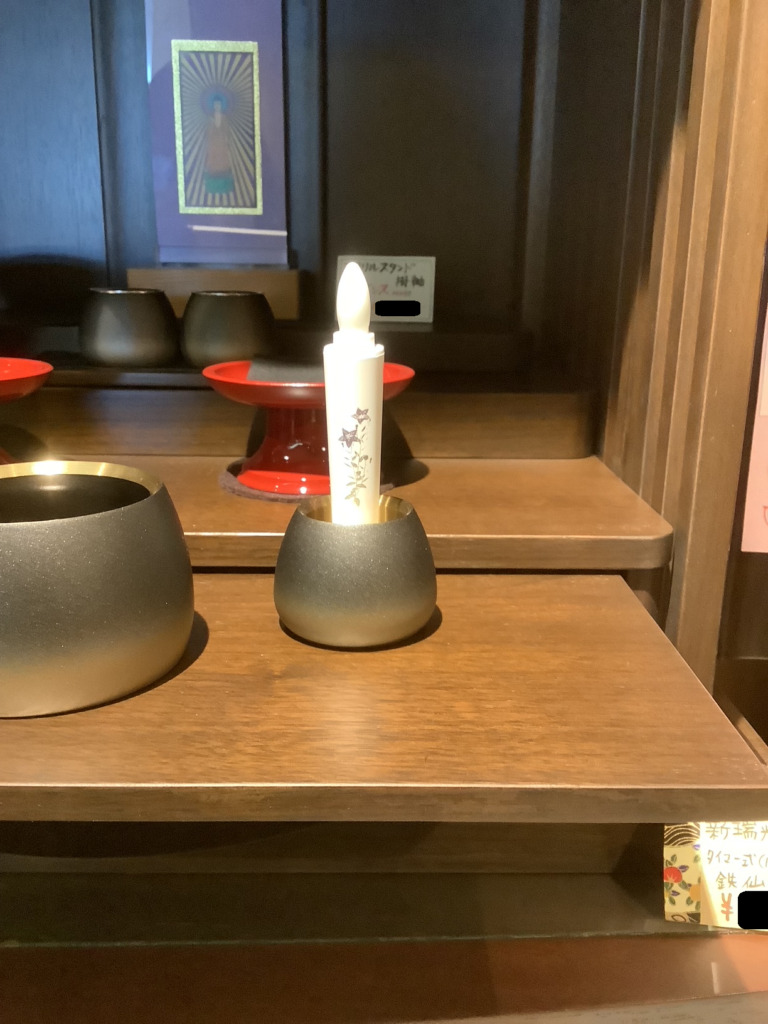 タイマー式LED電池ローソク【佐賀・鳥栖・基山・小郡・みやき町の仏壇店・墓石店　菅佛具（すがぶつぐ）】